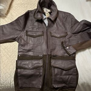 JKT Burnished Leather Jacket